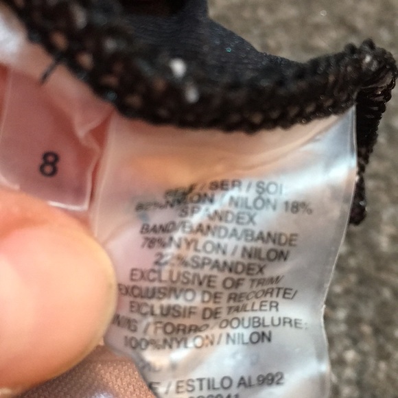 Never worn One piece, full butt swim suit - Picture 4 of 5